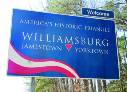 Historic Triangle Sign USE1