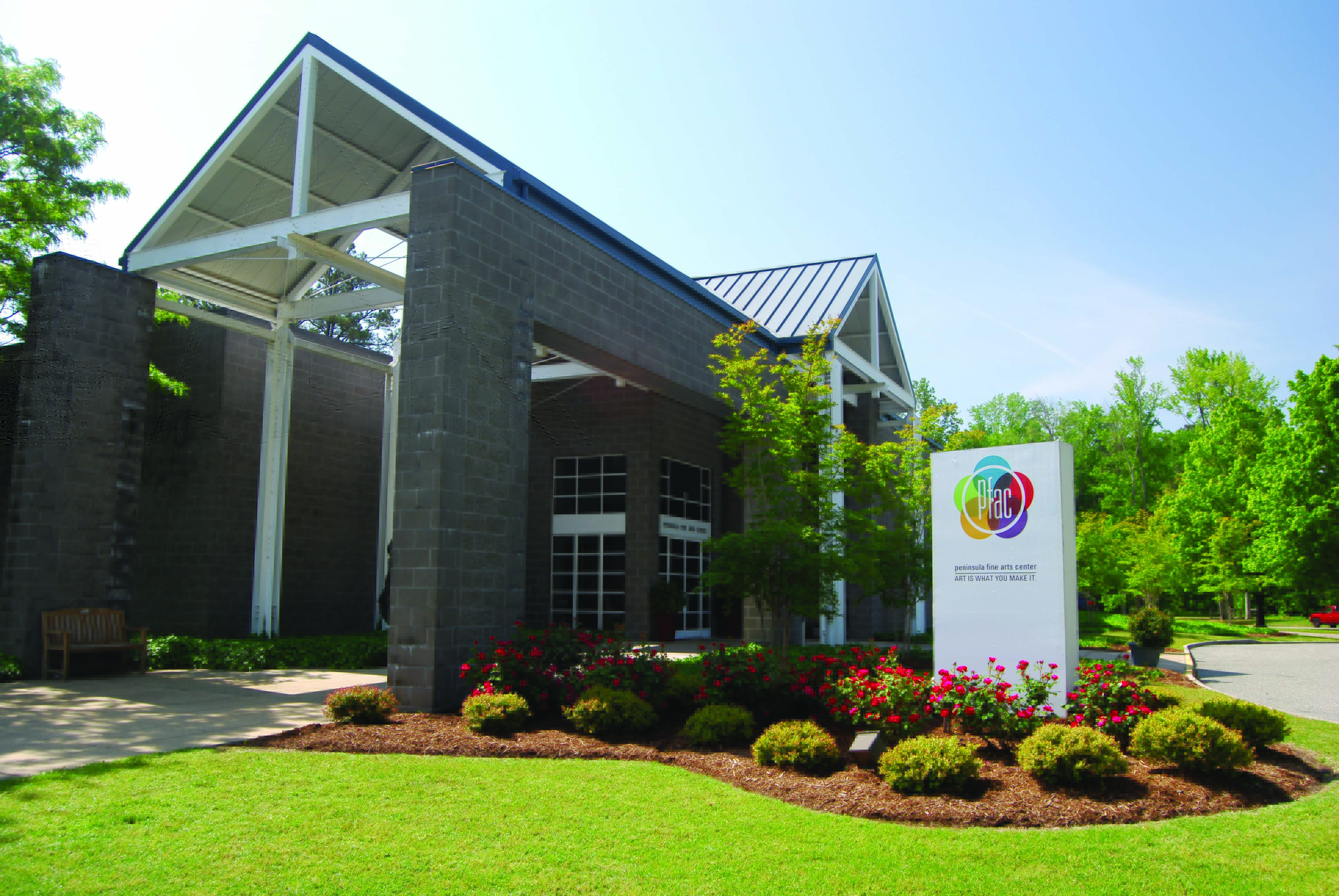 A photo of the existing Peninsula Fine Arts Center. (Photo courtesy PFAC at CNU)
