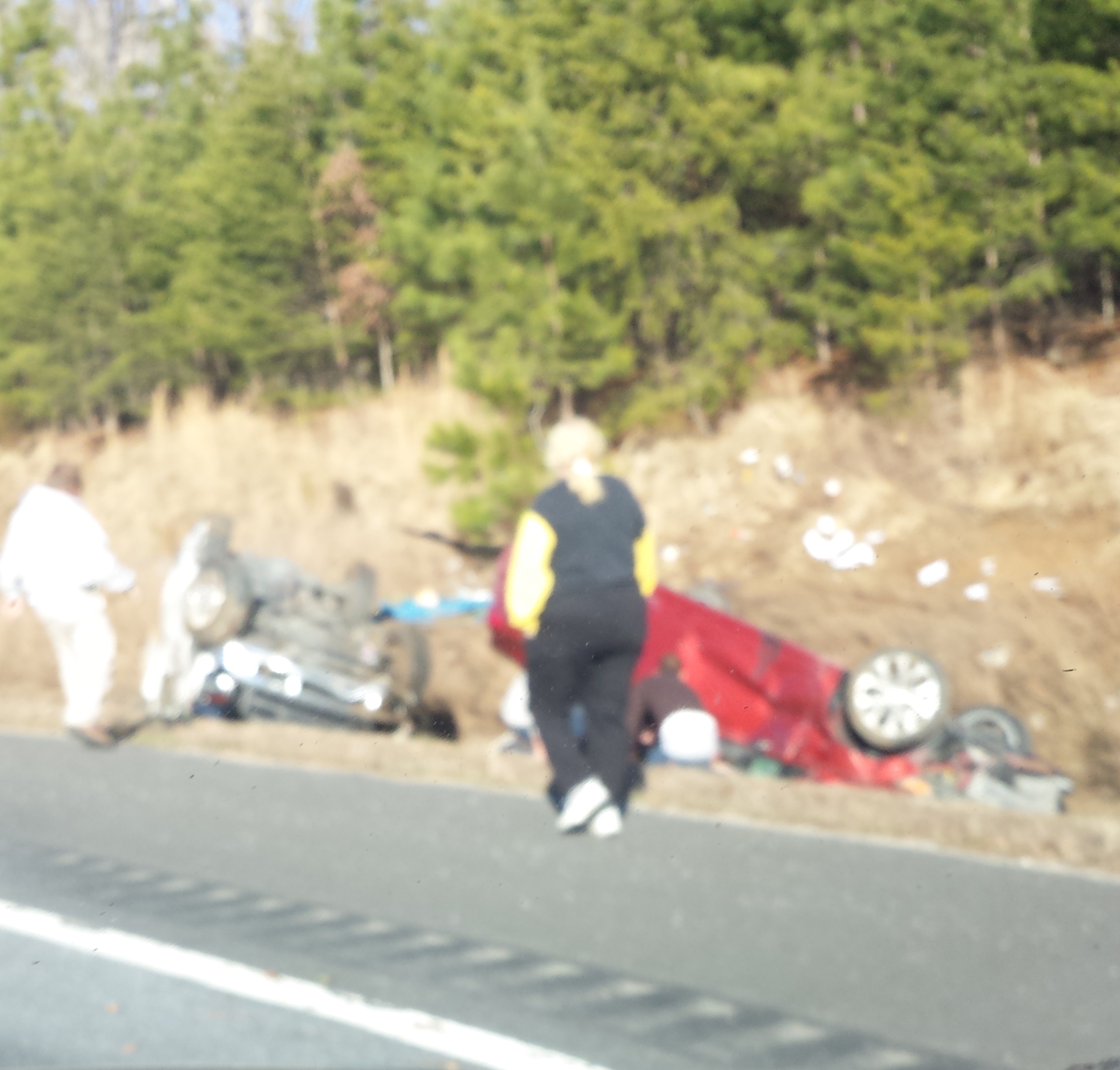 Aggressive driving caused a two-vehicle accident in James City County on Monday.