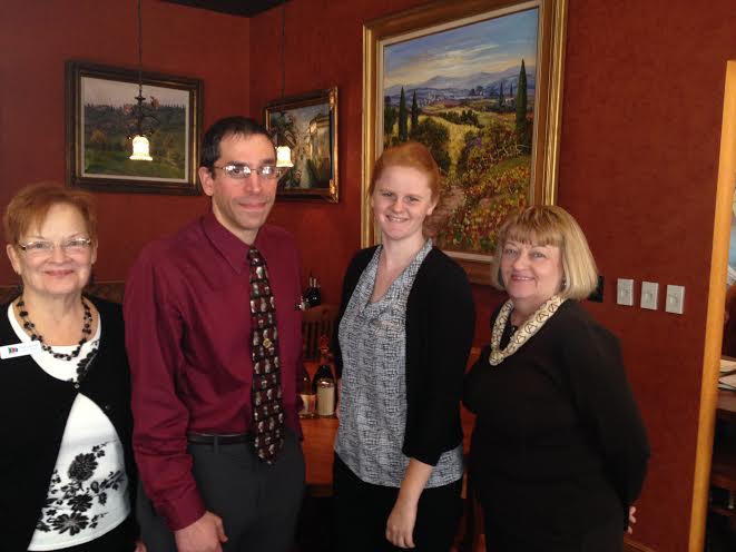 GWAVA Officers (L-R): Vicki Sprigg (Treasurer), Benjamin Goldberg (Secretary), Elizabeth Miller (President-Elect), Debi Hardin (President). Not pictured Janet Gonzalez (At-large). (Submitted)