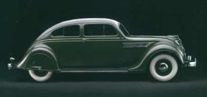 1935 Chrysler Imperial Airflow (Photo courtesy of Colony Auto Enthusiasts)