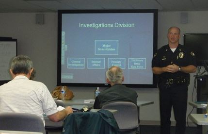 The James City County Police Department is accepting applications to its spring Citizens Police Academy sessions. (Photo courtesy James City County) 