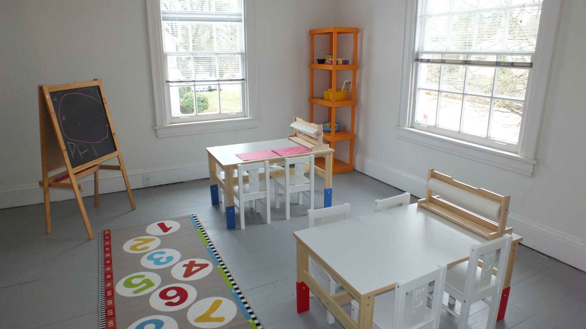 One of the upstairs classroom spaces in Artfully Yours, which will soon host Grow Happy Studio (Hannah S. Ostroff/WYDaily)