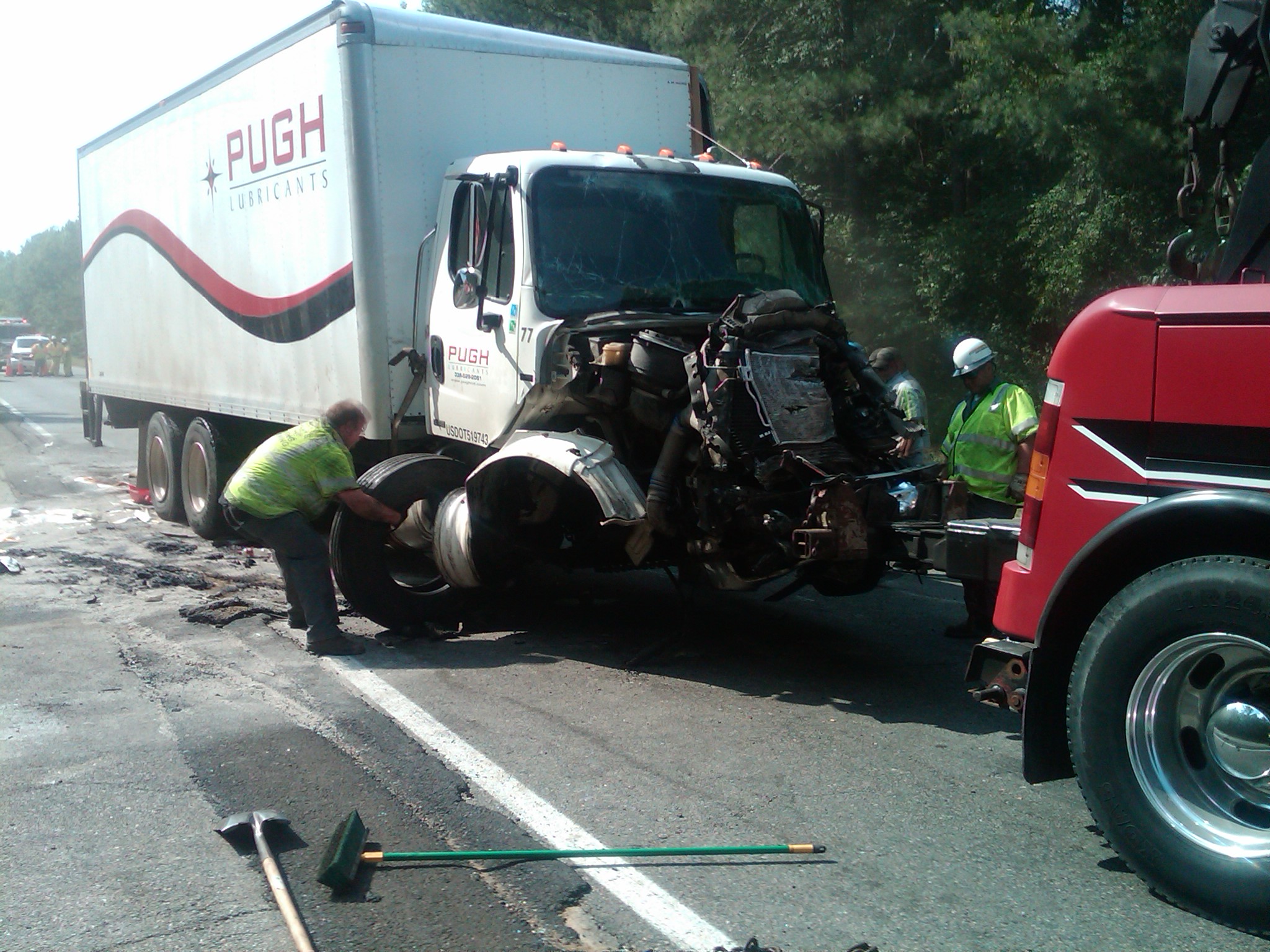 The Virginia State Police released this vehicle from Monday's accident. (Photo courtesy VSP)