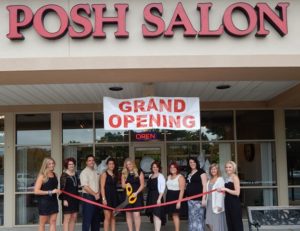 Posh Salon celebrates a ribbon-cutting Aug. 2 (Submitted)