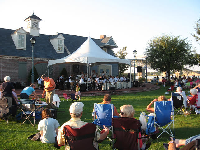 The Rhythms on the Riverwalk concert series returns for its 10th season in Yorktown (Photo courtesy of York County)