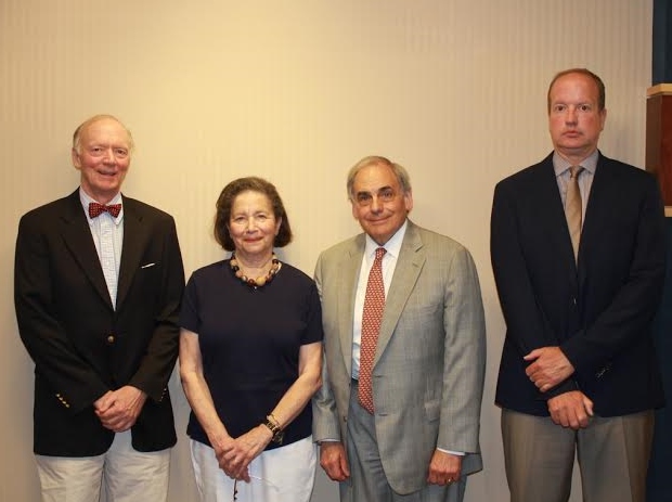 New trustees for the Williamsburg Community Foundation (L-R) Ron Lodzieski, Ellin Gordon, Al Louer and Eric McDonald. (Submitted)
