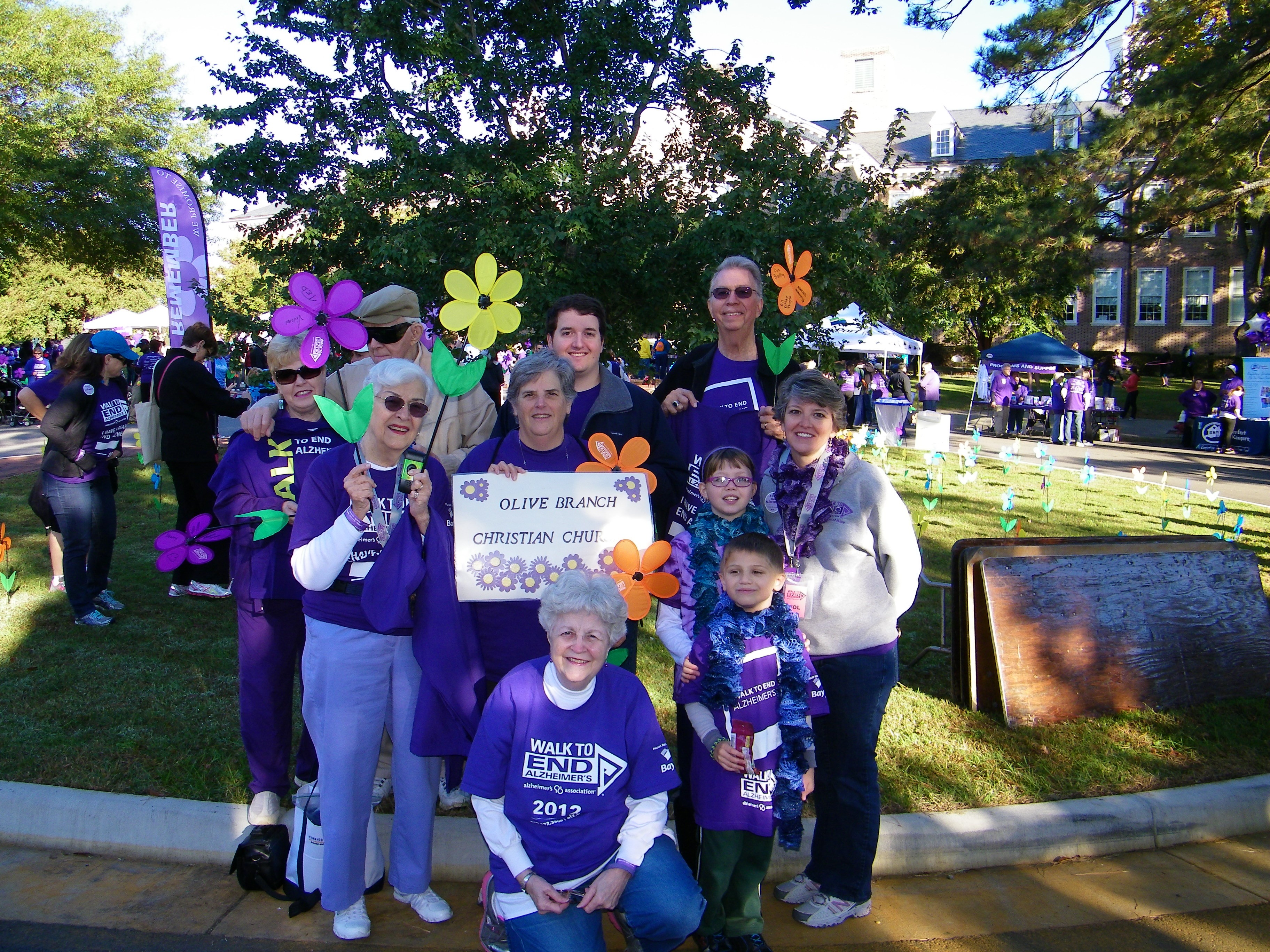 (L-R) Back: Maralyn Carr, Robert Gustafson, Andrew Pfister and Norman Larkin. Middle: Team Captain Keeta Hodson, Joyce Allen, Skylar Jensen and Christy Jensen. Front: Irma Gustafson and Mason Jensen (Photo courtesy of Christy Jensen)