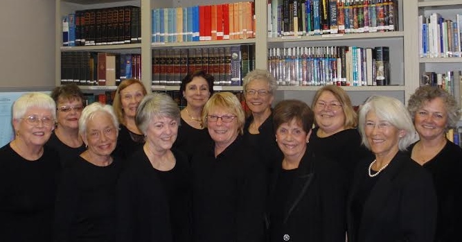 The members of the Williamsburg Women's Chorus who are set to perform Saturday at Lincoln Center (Photo courtesy of Williamsburg Women's Chorus)