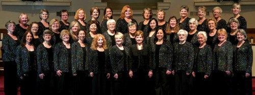 The Williamsburg Women's Chorus, twelve members of whom will be traveling this week to perform at Lincoln Center (Photo courtesy of Williamsburg Women's Chorus)