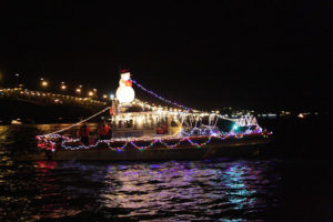 A lighted boat parade is one aspect of a full weekend of holiday events in Historic Yorktown (Submitted)