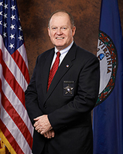 Williamsburg-James City County Sheriff Robert "Bob" Deeds (Courtesy WJCC Sheriff's Office)