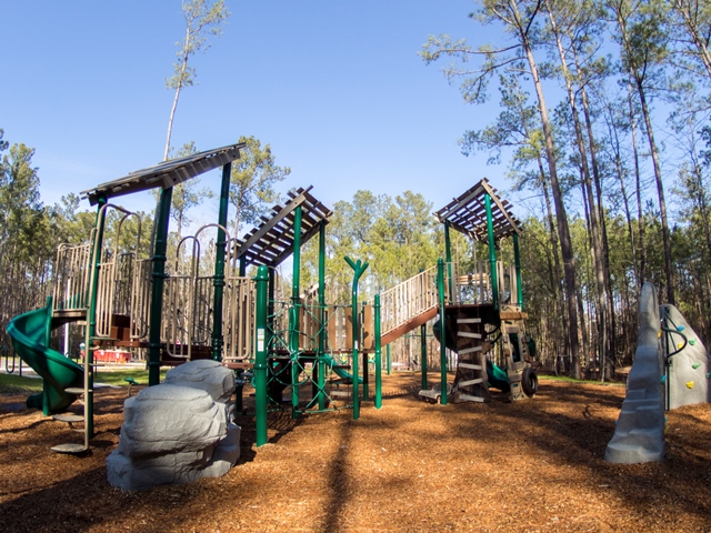 The new playground at Freedom Park. (Photo courtesy James City County)