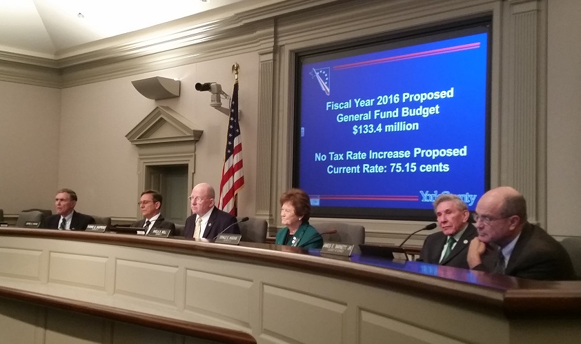 The Board of Supervisors were presented with the proposed budget for the coming year Tuesday (Marie Albiges/WYDaily)