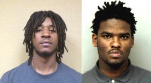 Jaiquan Keonta Smith (left) and Terrance Andreotti Martin Jr. (Courtesy James City County Police Department)