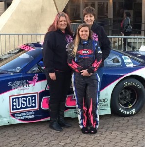 Macy Causey (center) poses with her mother Dee (left) and her grandmother Diane Teel (right). (Photo courtesy of 