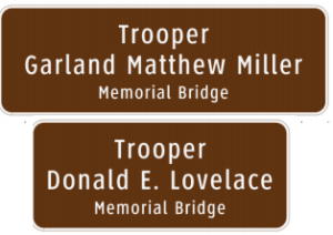 The signs cost $2,000 each and will be erected in the summer (Courtesy Virginia Department of Transportation)