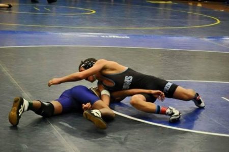 Trey Drummond returns as one of the best wrestlers in the Bay Rivers District. (photo courtesy of Yinoris Drummond)