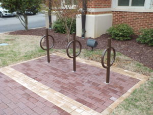 The Williamsburg Economic Development Authority is funding a program to install bike racks across the city. (Ian Brickey/WYDaily)