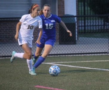 Hannah Potter, Livia Abrahamson, Lafayette, York Girls Soccer