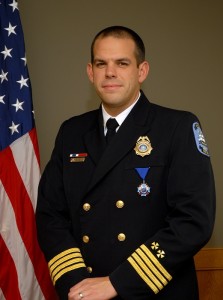 Interim James City County Fire Chief Ryan Ashe (Courtesy James City County)