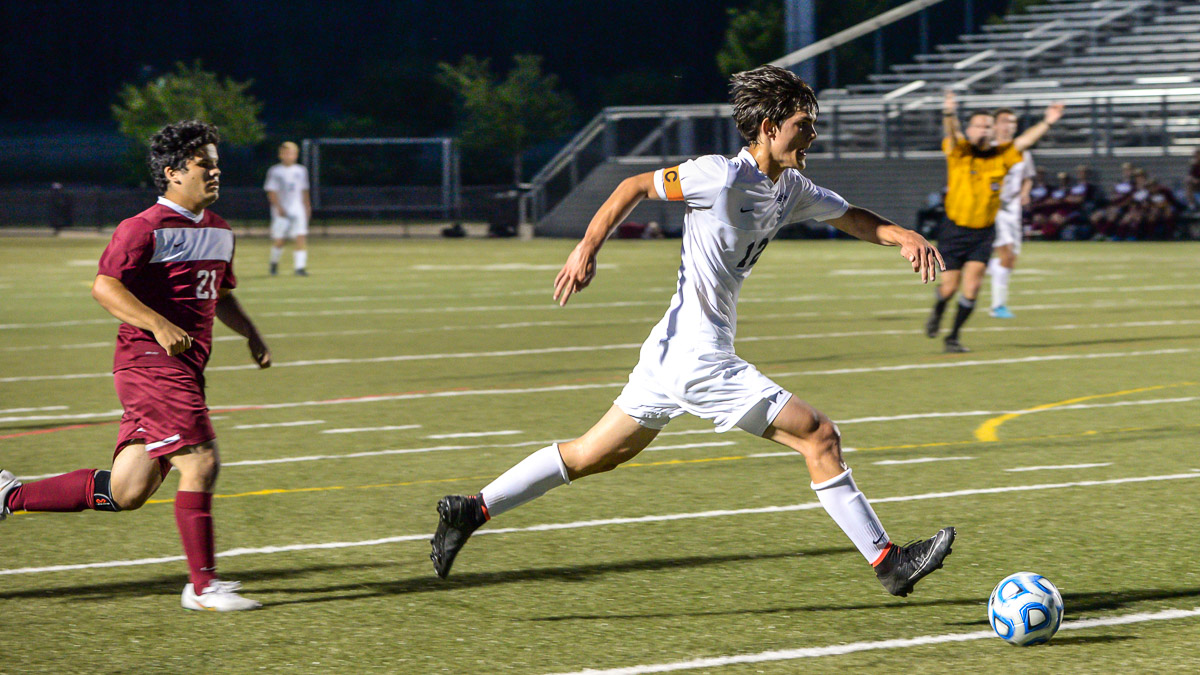 Reeves Trott will hope to help Lafayette break through a stout Blacksburg defense. (Photo courtesy of LafayetteSoccer.org)