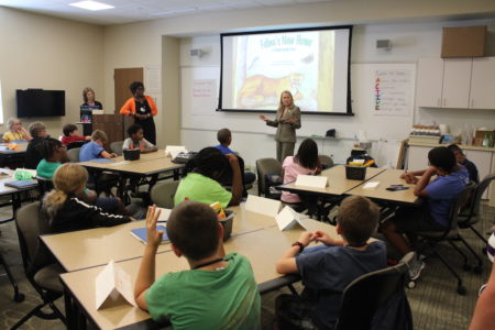 Students at the Elementary Science Institute camp were challenged to think critically, ask thoughtful questions and engage with real-world issues.