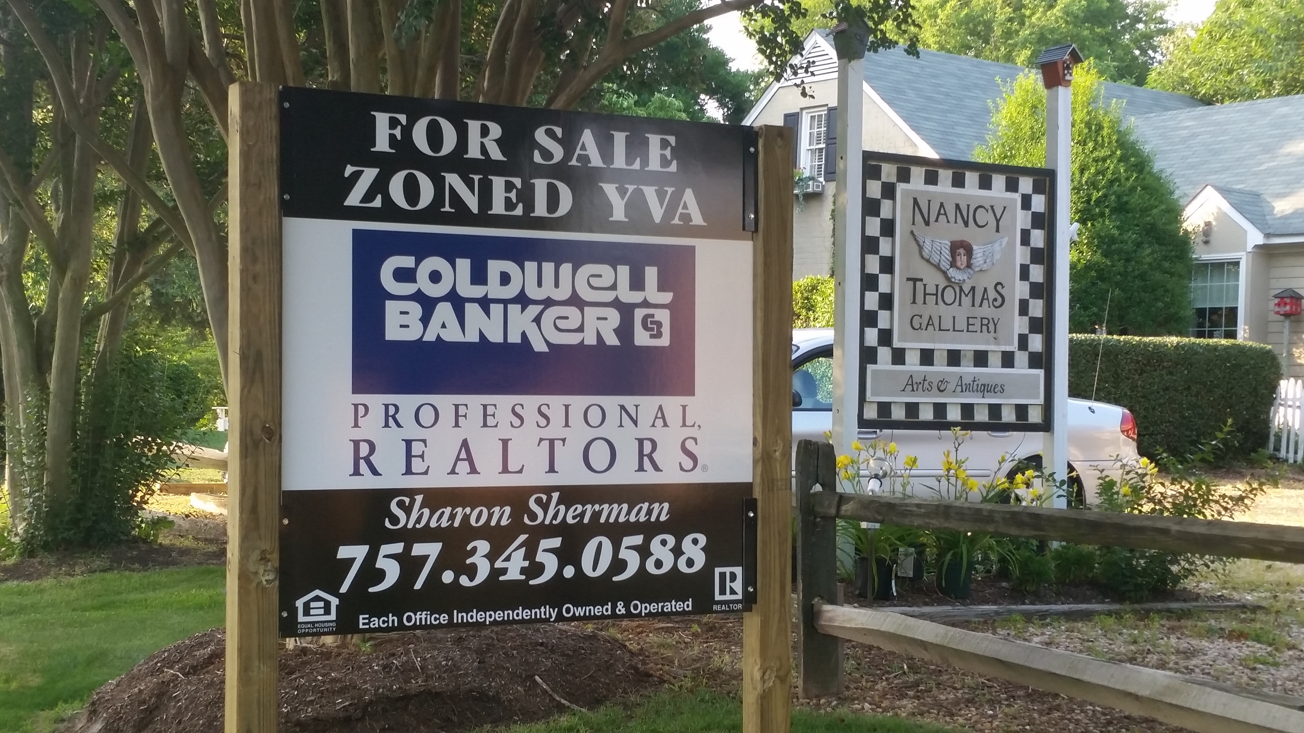 Nancy Thomas has a six-month contract with realtor Coldwell Banker. (Marie Albiges/WYDaily)