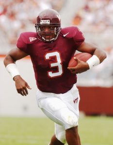 Bryan Randall became a record-setting quarterback at Virginia Tech. (Photo courtesy of HokieSports.com)