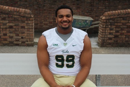 As the only returning starter from last year's defensive line, Tyler Claytor is feeling a lot of pressure to perform. (Ty Hodges/WYDaily)