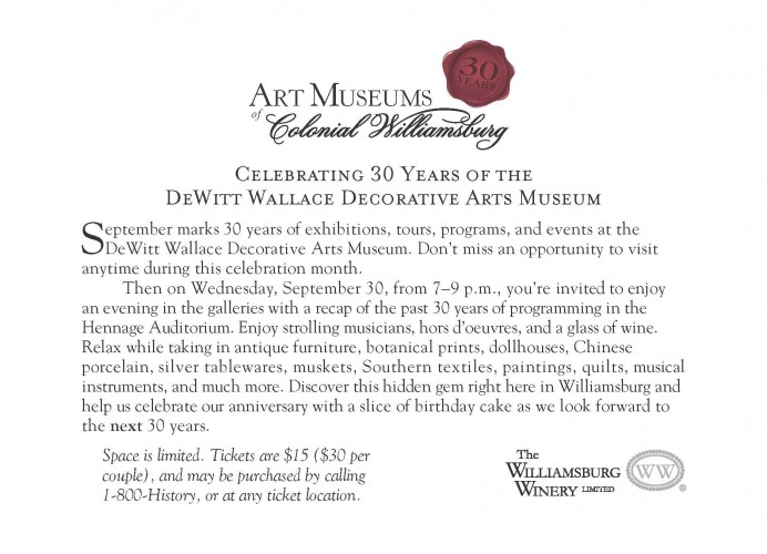DeWitt Wallace 30 Years