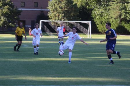 Ryan Dorsett scored a pair of goals as Walsingham cruised past Richmond Christian. (file photo)