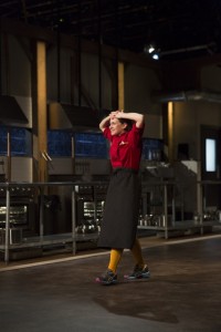 Grafton resident Veronica Seguin celebrated her victory in the "Chopped" Teen Tournament. (Courtesy of Food Network)