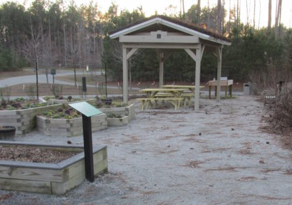 The Williamsburg Botanical Garden's Therapy Pavilion will be the site of the pavers workshop. (Courtesy Williamsburg Botanical Garden)