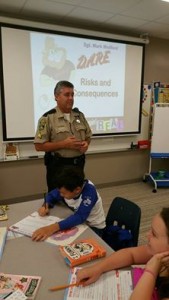 Sgt. Mark Medford has over two decades of experience working with D.A.R.E. (Courtesy YPSO)