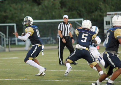 Cheyton Pine was named Conference 18 Offensive Player of the Year. (file photo)
