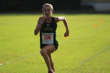 Bruton's Clara Wincheski finished fifth in the Conference 33 championship. (file photo)
