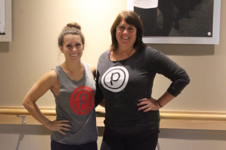 Mother-and-daughter co-owners Amy and Terri Perkinson hope to "create a space that is very welcoming" at their new Pure Barre studio. (Elizabeth Hornsby/WYDaily)