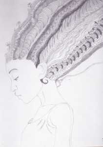 Sunnidae Gillien's drawing took first place in the middle school category of last year's contest. (Courtesy Del. Monty Mason)