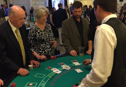 Casino Night will feature blackjack, craps and poker tables as well as raffles and a silent auction. (Courtesy Junior Woman's Club of Williamsburg)