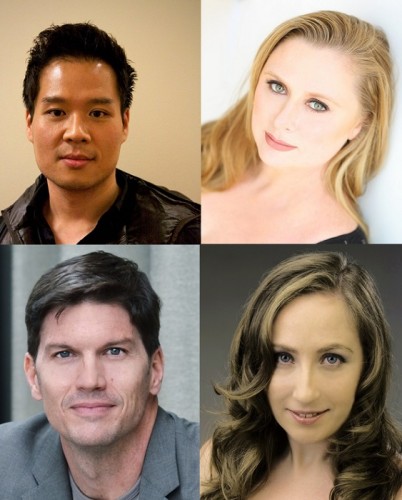(Clockwise from top left) Suchan Kim, Meredith Hansen, Elinor Sohn and Branch Fields will perform at the Williamsburg Art Gallery on Thursday. (Submitted)