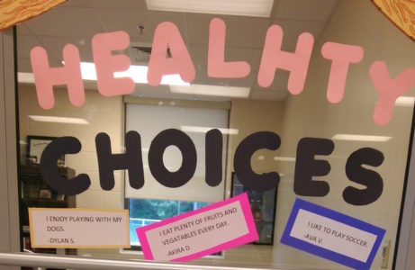 A bulletin board created by York County club during a session on the affects of smoking. (Courtesy Boys & Girls Clubs of the Virginia Peninsula)