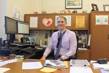 Jeff Carroll credits his involvement with the Fatherhood program with helping him identify his son's cerebral palsy in time to seek treatment early. (Elizabeth Hornsby/WYDaily)