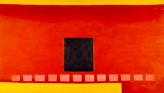 Georgia O’Keeffe (American, 1887–1986), Black Door with Red, 1954 Oil on canvas. Collection of the Chrysler Museum of Art, Norfolk, Va., bequest of Walter P. Chrysler, Jr. © The Georgia O’Keeffe Museum / Artists Rights Society, New York