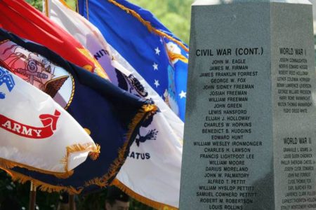 Veterans Day is Wednesday, Nov. 11.