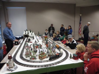 The free model train show will take place this weekend at the James City County Library. (Courtesy Fords Colony Model Railroad Club)