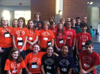 Twenty-two WJCC students participated in the Virginia Junior Classical League convention Nov. 22 and Nov. 23. (Photo courtesy of Ceilidh Mapes)