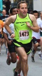 Mark Tompkins runs during a Chinese New Year run in 2012. (Photo courtesy of Mark Tompkins)