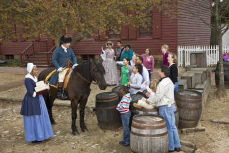 Colonial Williamsburg will be looking to fill openings both inside and outside of the historic area at its two job fairs next week. (Courtesy Colonial Williamsburg Foundation)