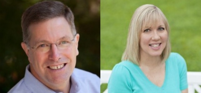 Robert Campbell (left) and Beth Fletcher were named head of administration and head of Upper School, respectively. (Courtesy of Williamsburg Christian Academy)